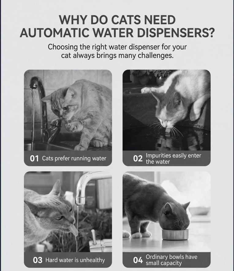 1.5L Automatic Pet Water Fountain - Quiet USB-Powered Circulating Water Dispenser for Cats & Dogs